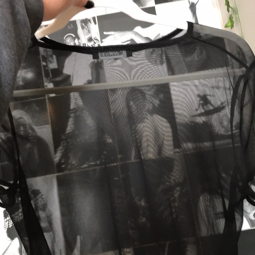 Missguided Mesh Top - Picture 2 of 2